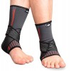 SupreGear 2-Paquet Chevillère, élastique en Nylon Tricoté à Double Sangle élastique pour la Compression du Pied et de la Chev