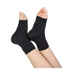 TOFLY Chaussettes de fasciite plantaire, 1 paire Chaussettes de compression de soins des pieds pour Arch Support Femmes & H