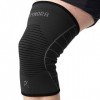 Rymora Genouillère pour Homme et Femme Taille L - Bretelle de Compression pour lésions ligamentaires, soulagement des doule