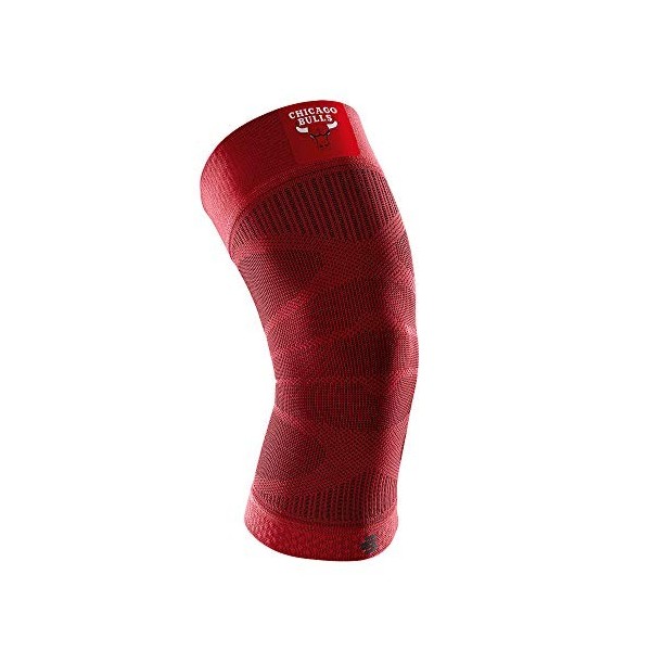 Bauerfeind Genouillère "Sports Compression Knee Support NBA", 1 Genouillère unisexe pour sports de ballon, Genouillère de bas