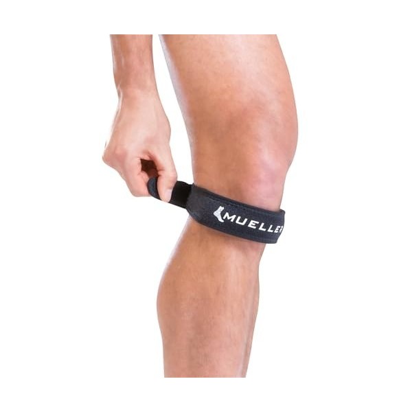 MUELLER Jumpers Knee Strap, Genouillère, Noir