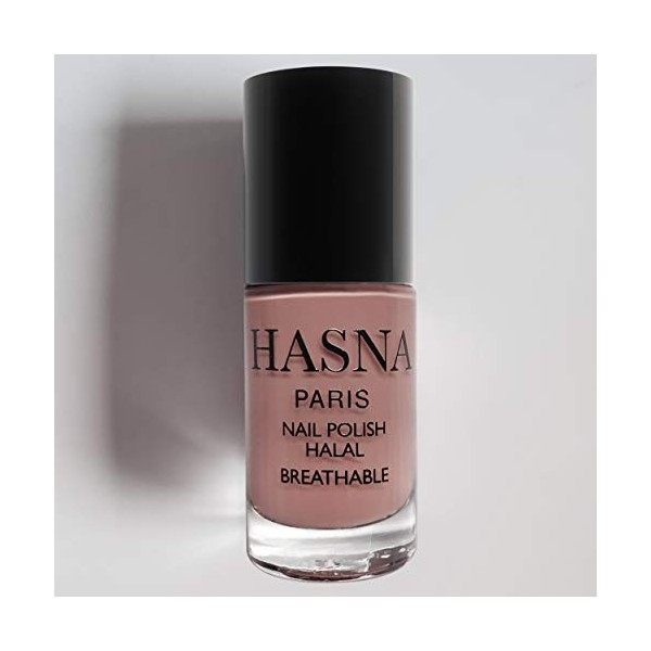 Hasna Paris - Vernis à Ongles Halal - Éco-Responsable - Brillance et Longue Tenue - Facile à Appliquer - 6ml BLANC 