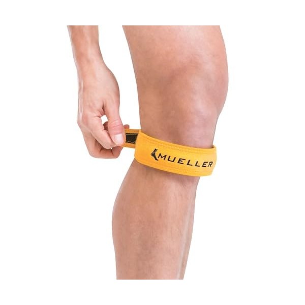 MUELLER Jumpers Knee Strap, Genouillère, Noir