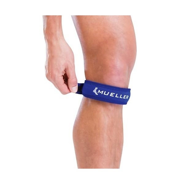 MUELLER Jumpers Knee Strap, Genouillère, Noir