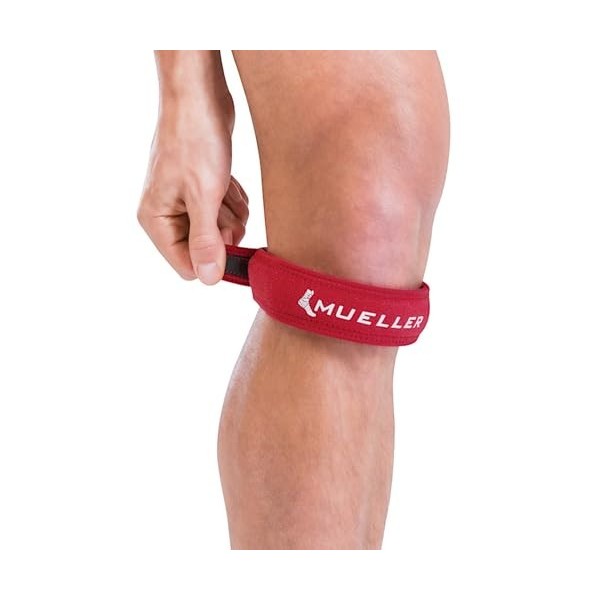 MUELLER Jumpers Knee Strap, Genouillère, Noir