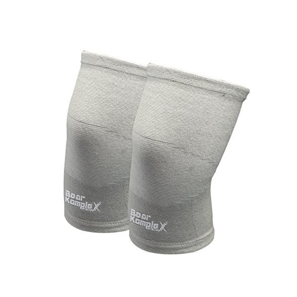 Bear KompleX Knee Compression Sleeves :Lite Knee Support Sleeve for Men & Women- Breathable Athletic Protective Sleeves for W