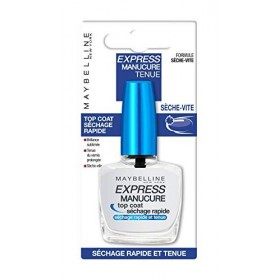 Maybelline New York - Express Manucure - Vernis à Ongles Top Coat Séchage Rapide