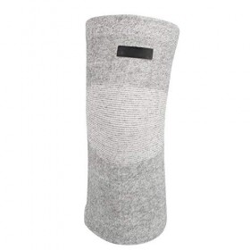 SALUTUYA Genouillère de Durable Rétractable Confortable, Genouillère en Fibre de Charbon de Bambou Tampon du Genou de Volleyb