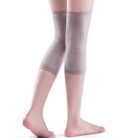 nuluxi Genouillères Femmes Chaud Épais Chauffe-Genou Antidérapant Protège-Genoux Épaisses Genouillères de Protection en Cache