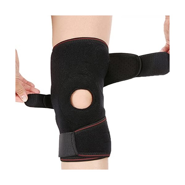 ACCUBIO Genouillère Sport, Genouillere Arthrose Genou, Support de Genou Antidérapant Pour le Sport, Protection du Genou Avec 