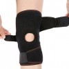 ACCUBIO Genouillère Sport, Genouillere Arthrose Genou, Support de Genou Antidérapant Pour le Sport, Protection du Genou Avec 