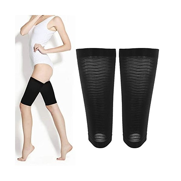 Shapers Plus Minces de Cuisse pour Femmes, Manches de Cuisse de Femmes, Enveloppes de Cuisse Amincissantes Manchon de Compres