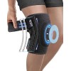 SUEH DESIGN Genouillère Sport pour Hommes et Femmes, Support de Genou avec Stabilisateur Latéral et Tapis de Gel Rotulien pou