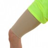 oignons de qualité médicale élastique Compression cuisse support, Beige tubulaire manches