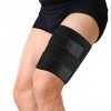 Nofaner Manchon De Compression Pour Cuisse, RéGlable En NéOprèNe Bandage Cuisse Support Pour Les Femmes Hommes Douleurs, Ento