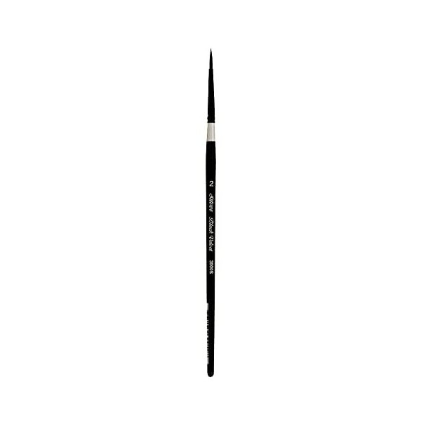 Silver Brush Limited - Pinceau Rond à Manche Court pour l’Aquarelle 3000S20 Black Velvet - Taille 20