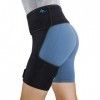 REAPER Groin Support Jambe Bandage De Soutien Inguinal Enveloppe De Compression Ajustable Résiste à La Fatigue Musculaire Pro