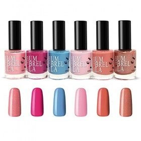 B4B 24 x Set De Vernis À Ongles De Luxe 24 Couleurs Différentes 11 ml Séchage Rapide Fabriqué en UE