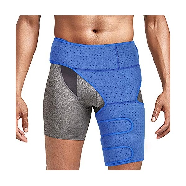 Maintien de la Cuisse Compression Groin Support Cuisse Soutien Néoprène Soulagement de la douleur Pour la Douleur De la Hanch