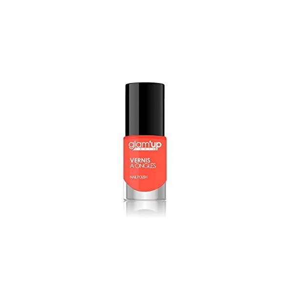 GlamUp Paris - Vernis à Ongles - Ultra Brillance - Longue Tenue - Séchage Rapide - N°100 - Transparent Clair