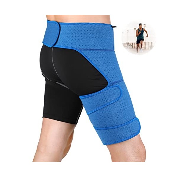 Soulagement de la douleur réglable pour les hanches, les aisselles, les quadruples, les ischio-jambiers et les ischio-jambier