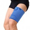 Manchon De Compression Pour Cuisse, Soutien aux Cuisses, Gaine de Compression Réglable en Néoprène Compression de Bandage de 