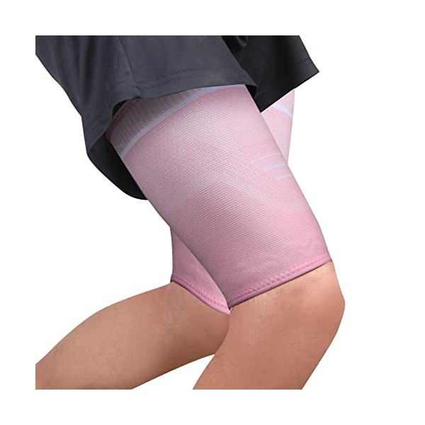 Manchon de Compression Cuisse pour Femmes et Hommes 2 Pièces Compression Supports de Cuisse Respirant Bandage Cuisse Soulager