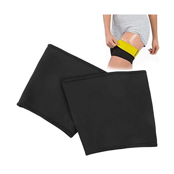 Manchon de Compression de Cuisse pour Hommes et Femmes, Chaussettes de Soutien de Jambe de Transpiration, Orthèse de Soutien 