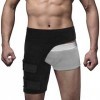 Groin Support Douleur Wrap Compression Récupération Wrap Fournir Pulled Hip Groin Hamstring Soutien Des Blessures For Pour Le