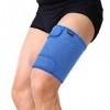 Support de cuisse Attelle de cuisse réglable, enveloppe pour les ischio-jambiers pour les entorses Souches Quadriceps Muscles