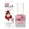 Miss Nella Cheeky Bunny- Vernis à ongles rose avec des paillettes spécial pour enfants, formule Peel-off, à base deau et san