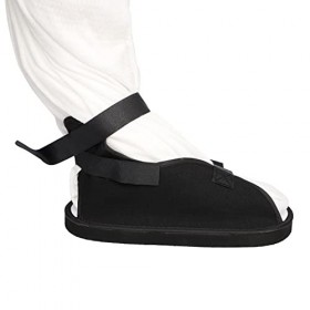 YJZQ Chaussure de Plâtre Homme Femme Protection Pied plâtre Protège-talon Aide à la marche Chaussure Ouverture 1 Chausson Lar