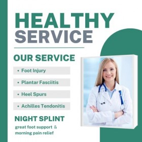 Keepaty Attelle de nuit pour fasciite plantaire,réglable et respirante pour soulager la fasciite plantaire,soulage les douleu