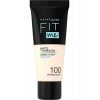 Maybelline New-York - Fond de Teint Fluide Fit Me Matte & Poreless - Peaux normales à grasses - Teinte : 128 Beige Doré - 30 ...