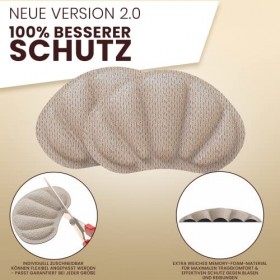 FERSENFREUND© Coussinets de talon Premium - NOUVEAUTÉ 2023 - Protecteur de talon Coussinets en gel antidérapant pour chaussur