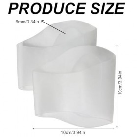 DDKY 1 Paire de Coussinets de voûte Plantaire en Silicone, Bandage métatarsien, Bandage de fasciite Plantaire, Coussinet Plan