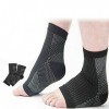 Walgreen® Paire de chaussettes de compression pour fasciite plantaire 1 paire avec soutien de la voûte plantaire pour homme