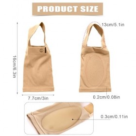 Foot Arch Support, Bande Soutien Voûte Plantaire Souple Manchons Soutien Voûte Plantaire Respirants avec Coussinets en Gel So