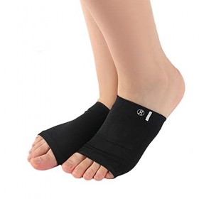 LAPLUIE 1 paire de manchons de compression pour éperon calcanéenne pour pieds plats, fatigue, soulagement de fasciite plantai