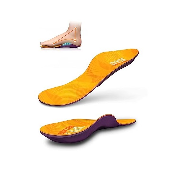 Semelle Orthopédique, DynWalker Soutien Voûte Plantaire, Soulage Tendinite Tendon, Achille Fasciite, Épine Calcanéenne, Pied 
