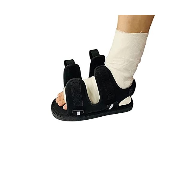 Chaussures post-opératoires pour pieds ou orteils cassés,Réglable,Chaussures médicales avec protection en plâtre pour la péri