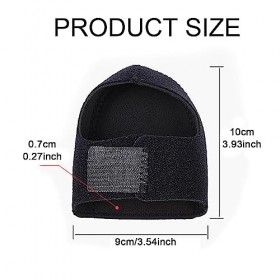 MUNSKT 1 Paire Protege Talon pour Fasciite Plantaire， Talonnette Tendon Dachille, Protege Talon Chaussure Homme, Protege Tal