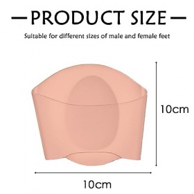 Lot de 2 coussinets en gel pour support plantaire - Un coussinet en gel doux pour soutenir la fasciite plantaire, les pieds p