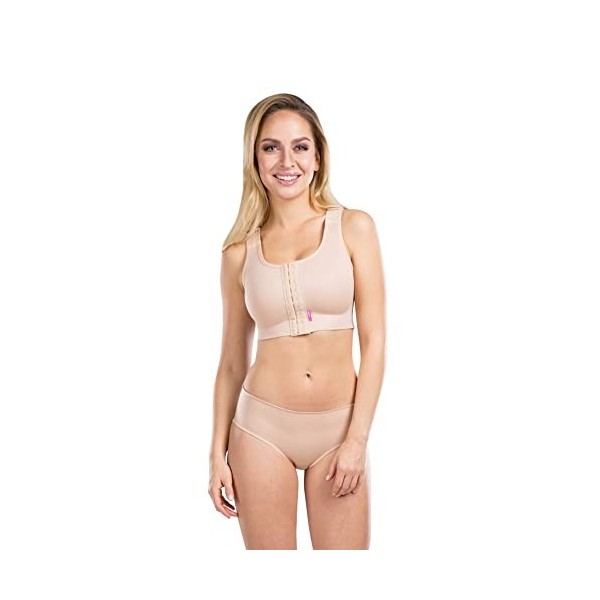 LIPOELASTIC PI Plus Soutien-gorge compressif post-opératoire, Noir , XS