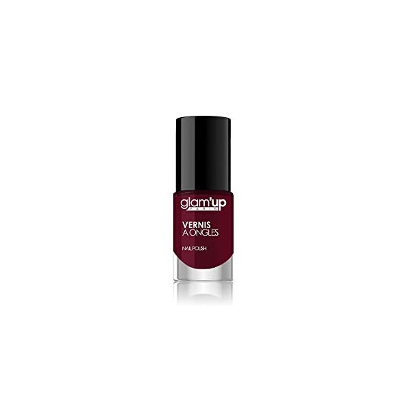 GlamUp Paris - Vernis à Ongles - Ultra Brillance - Longue Tenue - Séchage Rapide - N°119 - Noir