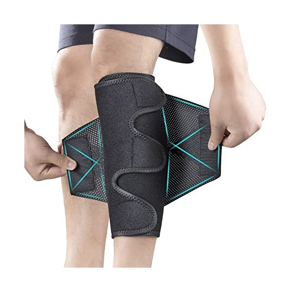 Manchon de Compression pour Genoux et Jambes. Maintien soulage douleurs