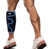 supregear Soutien de Mollet Attelle, Réglable Shin Attelles Compression Calf Wrap pour Gonflement Musculaire Soulagement de D