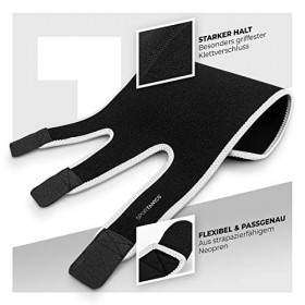 Molletière Protège Mollet Réglable Manchon Compression de Mollet pour femme et homme, Bandage Mollet en néoprène pour le spor