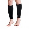 Manchon de compression pour mollet Attelles de tibia Manchons de soutien Protège-jambes sans pied Chaussettes pour femmes hom