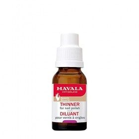 Mavala - Diluant pour Vernis à Ongles Trop Épais - Produit de Manucure Fluidifiant Efficace - Bouchon Doseur - Format 10ml Éc